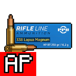 .338 Lapua Magnum AP 鎢芯穿甲彈