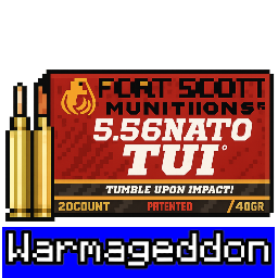 5.56x45mm Warmageddon 狩獵彈